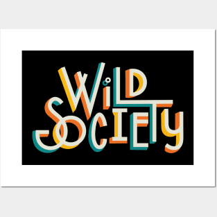 Wild Society Yellow Posters and Art